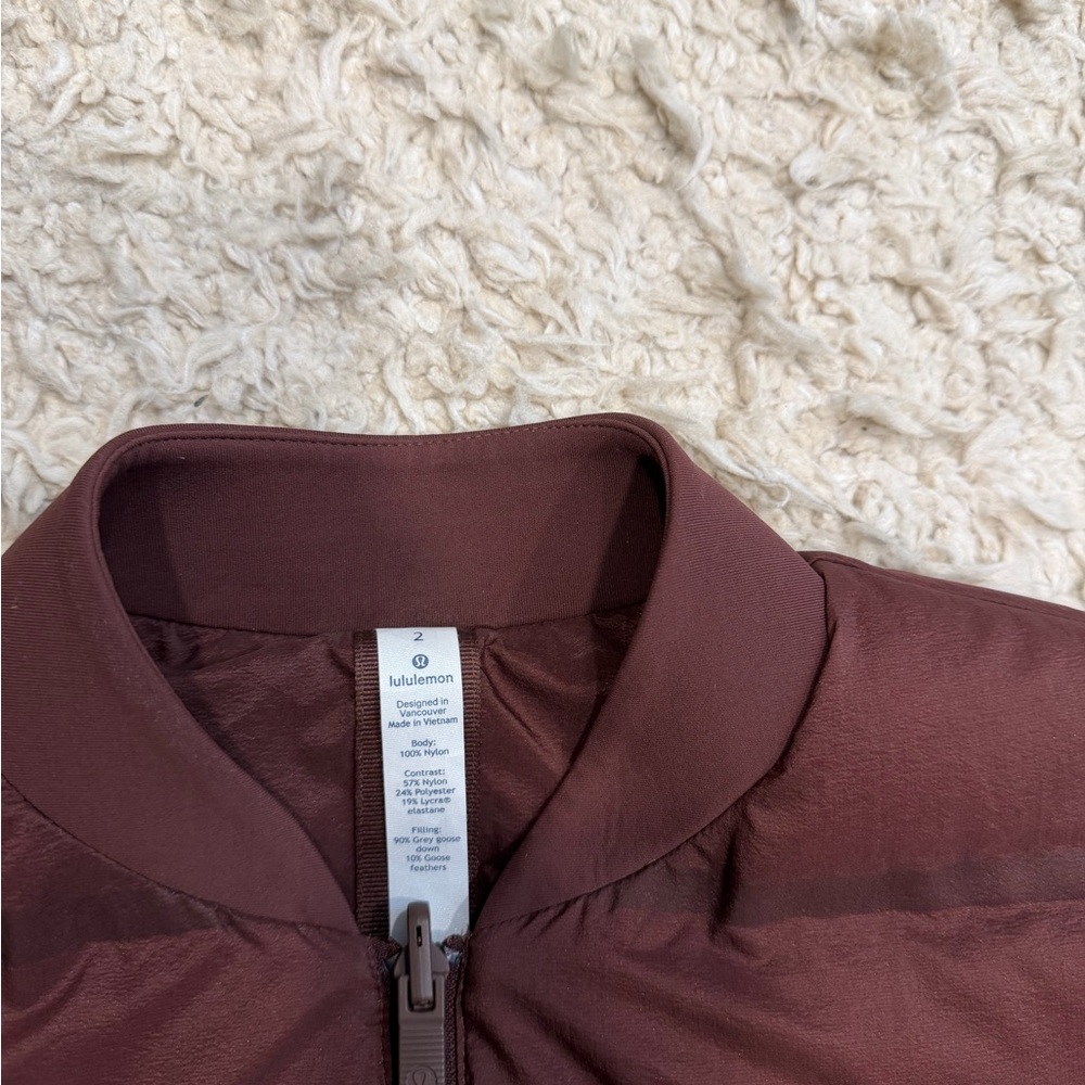 Lululemon Down & Around Reversible Bomber - Picture 3 of 8